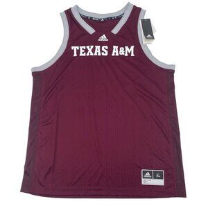 Adidas Texas A&M Aggies University R SWGM JRSY Men's Size XL